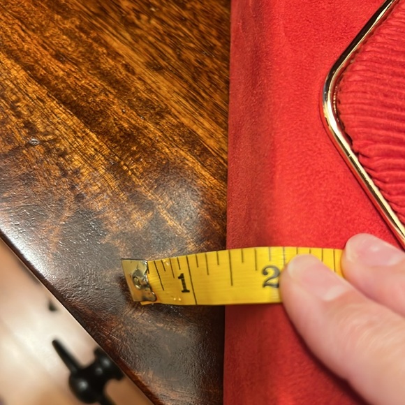 Evening Clutch / Purse in Red - Picture 11 of 13